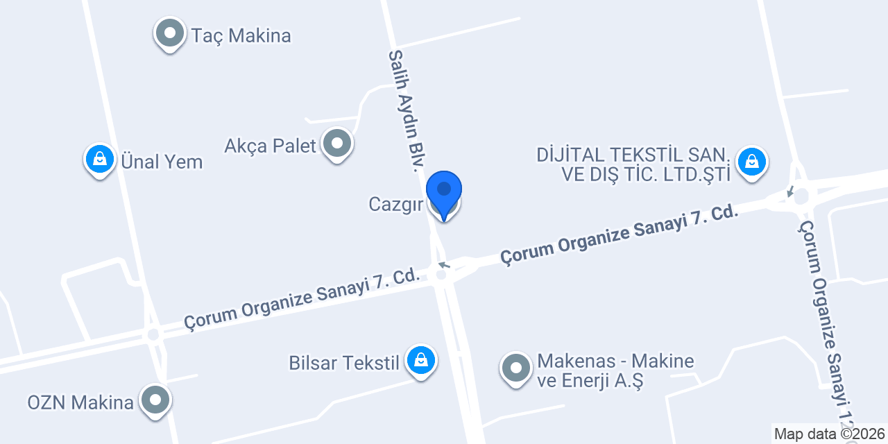 Cazgır konumu