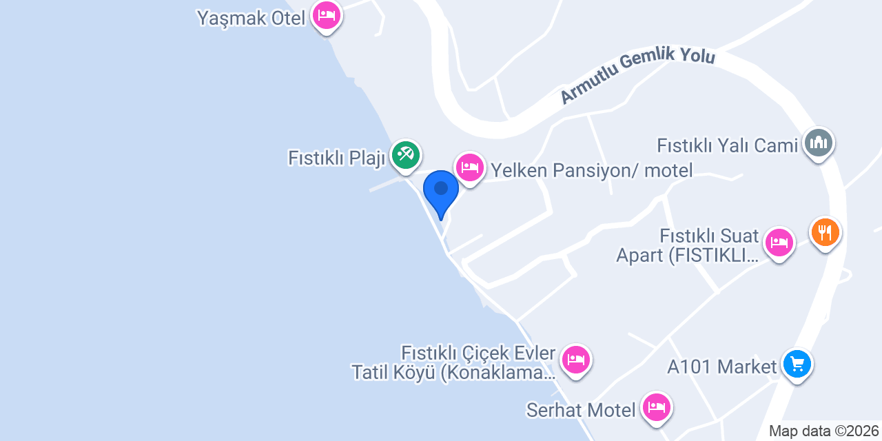 Reis Pansiyon konumu