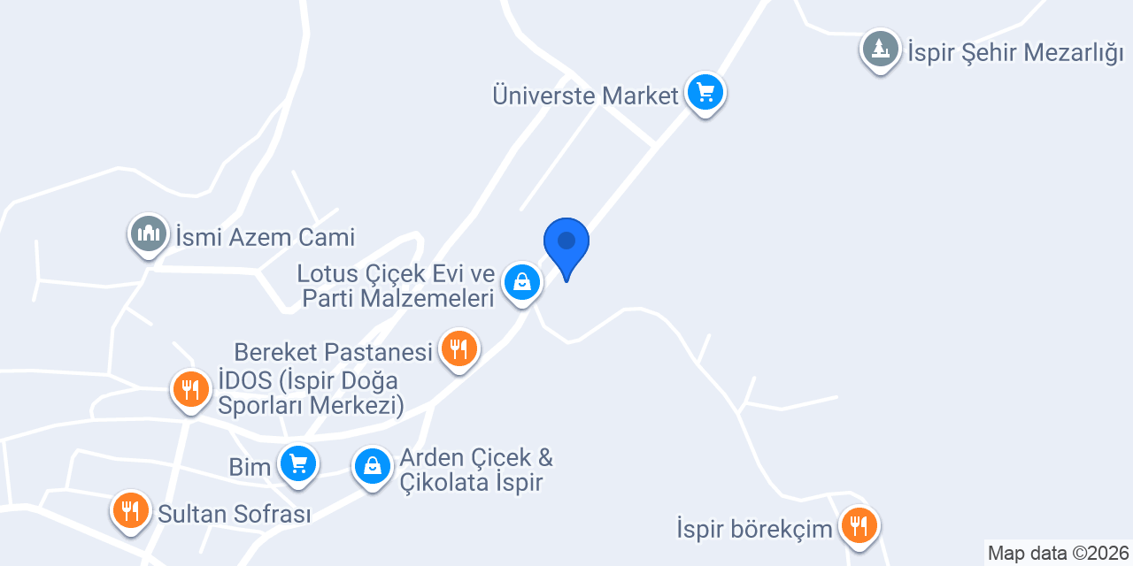 Coşkun Mobilya konumu