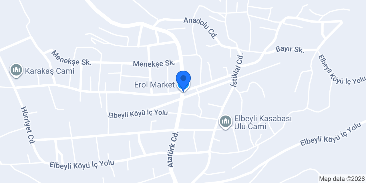 Elbeyli Ortaokulu konumu