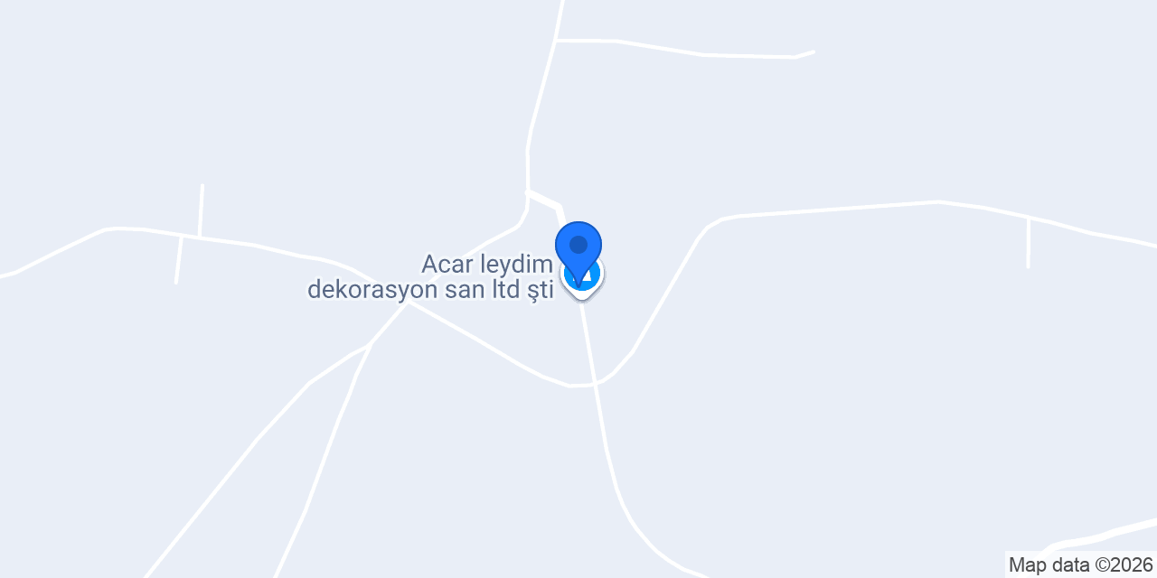 Baran Dekorasyon Söve A.Ş konumu