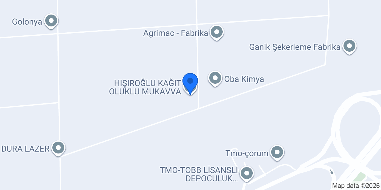 HIŞIROĞLU KAĞIT OLUKLU MUKAVVA konumu