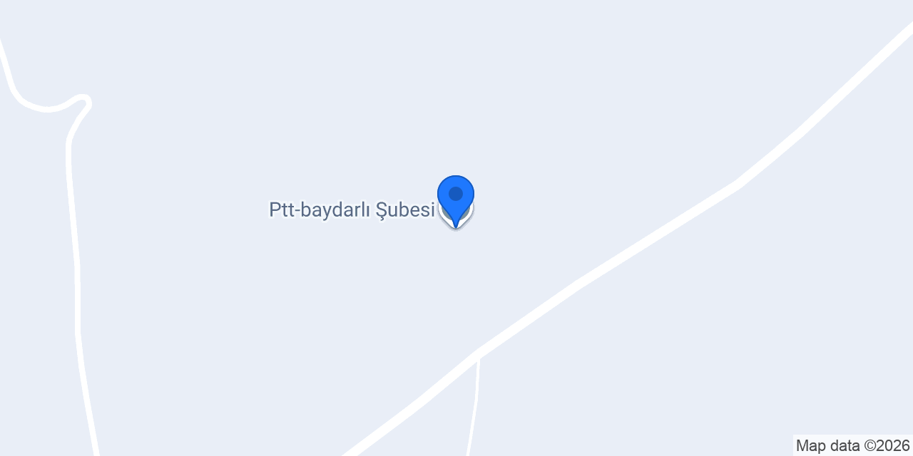 Ptt-baydarlı Şubesi konumu