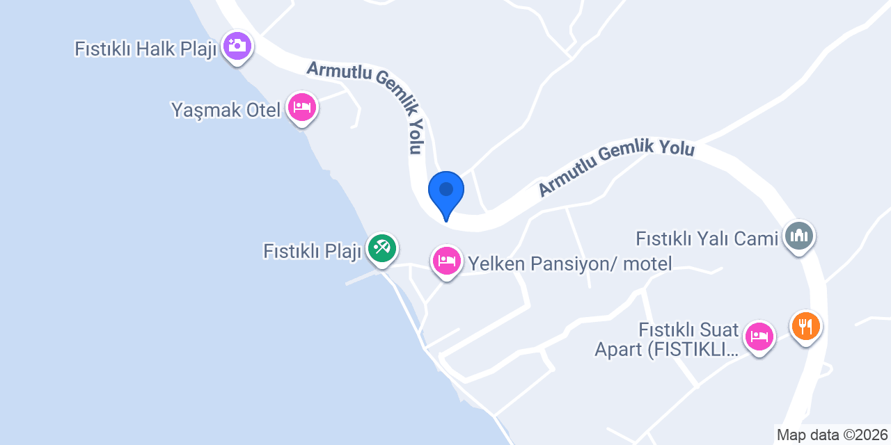 Ayışığı Motel konumu