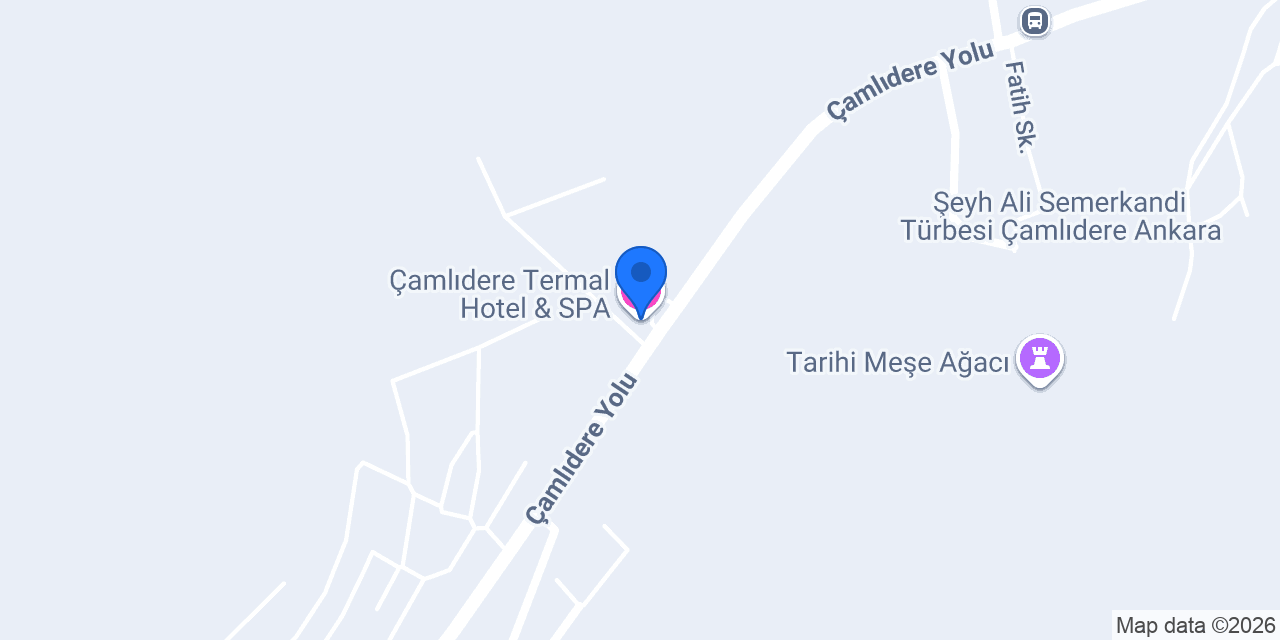 Çamlıdere Termal Hotel & SPA konumu