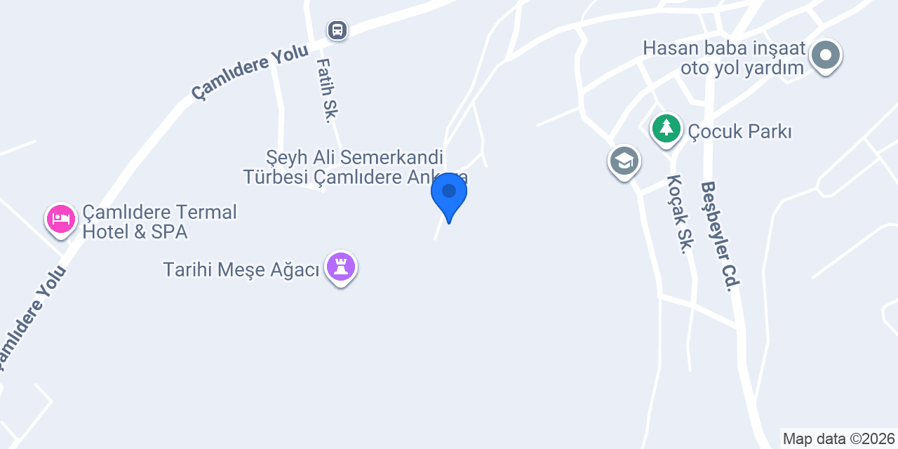 Çamlıdere Mermer konumu