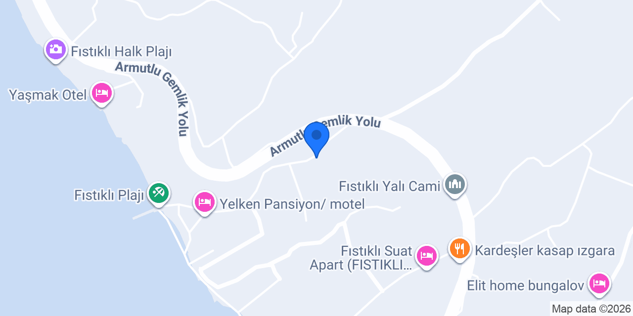 FISTIKLI SEDAT APART konumu