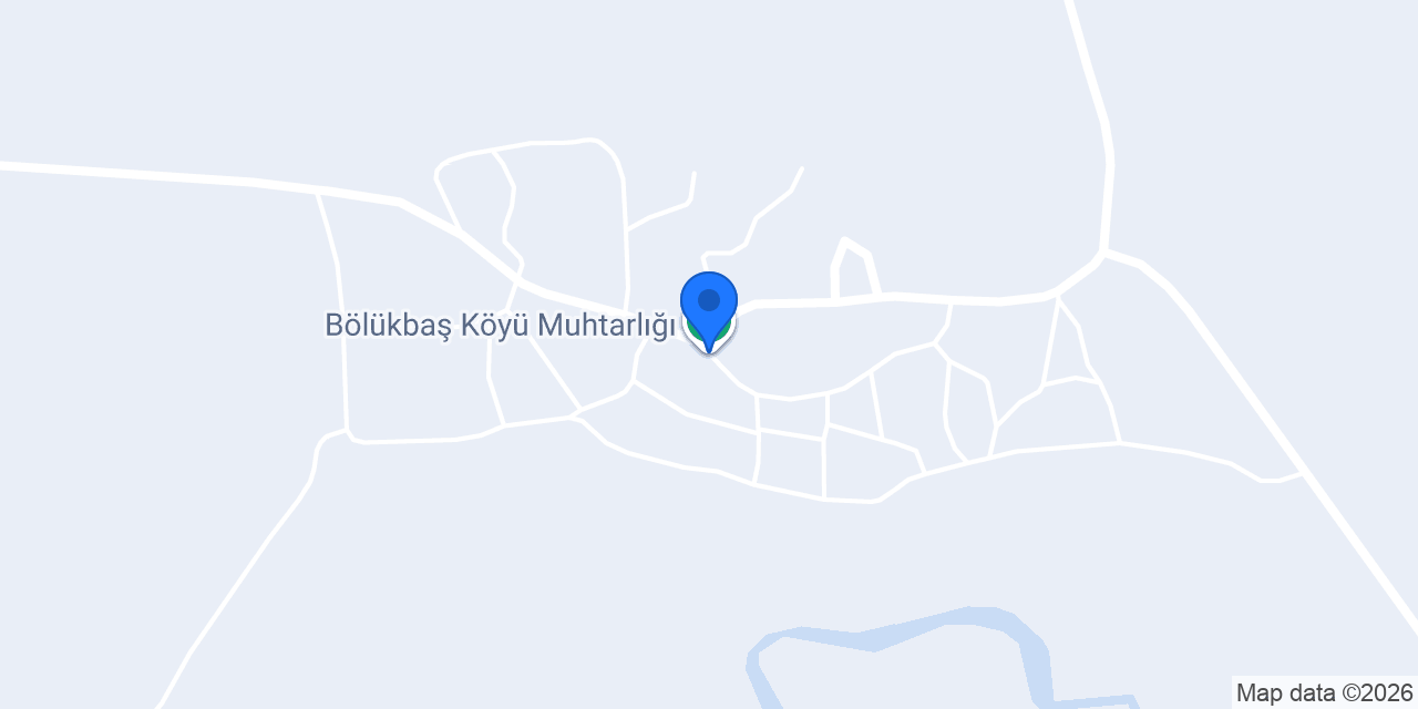 Bölükbaş Köyü Muhtarlığı konumu