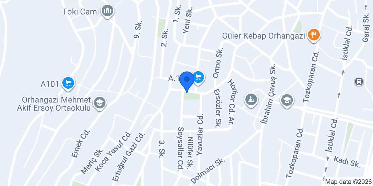 Onay Teknik Servis konumu