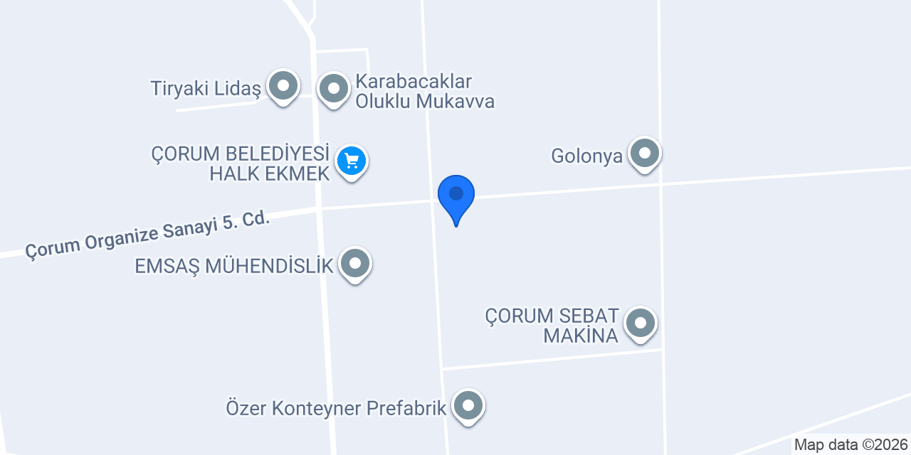 ALKUR MAKİNA konumu