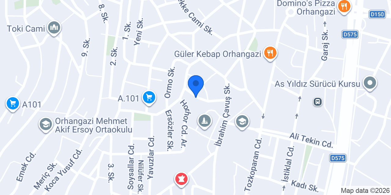 Ergül Ceylan Halı Yıkama konumu