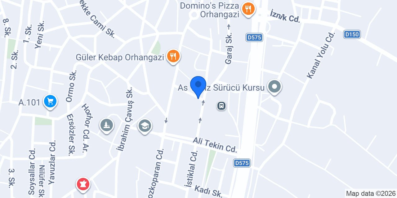 Always Waffle Orhangazi konumu