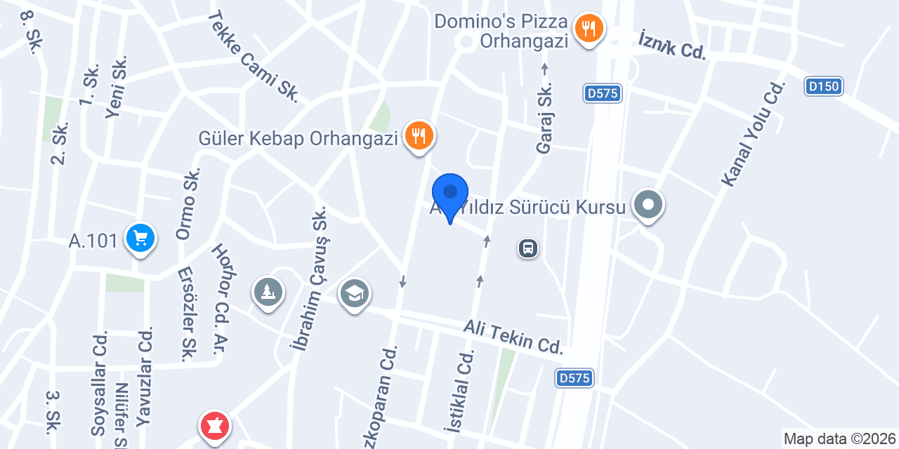 CTR Chicken Orhangazi konumu