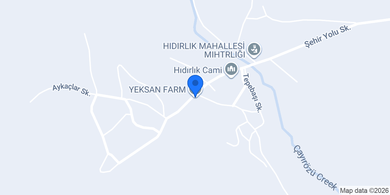 YEKSAN FARM konumu