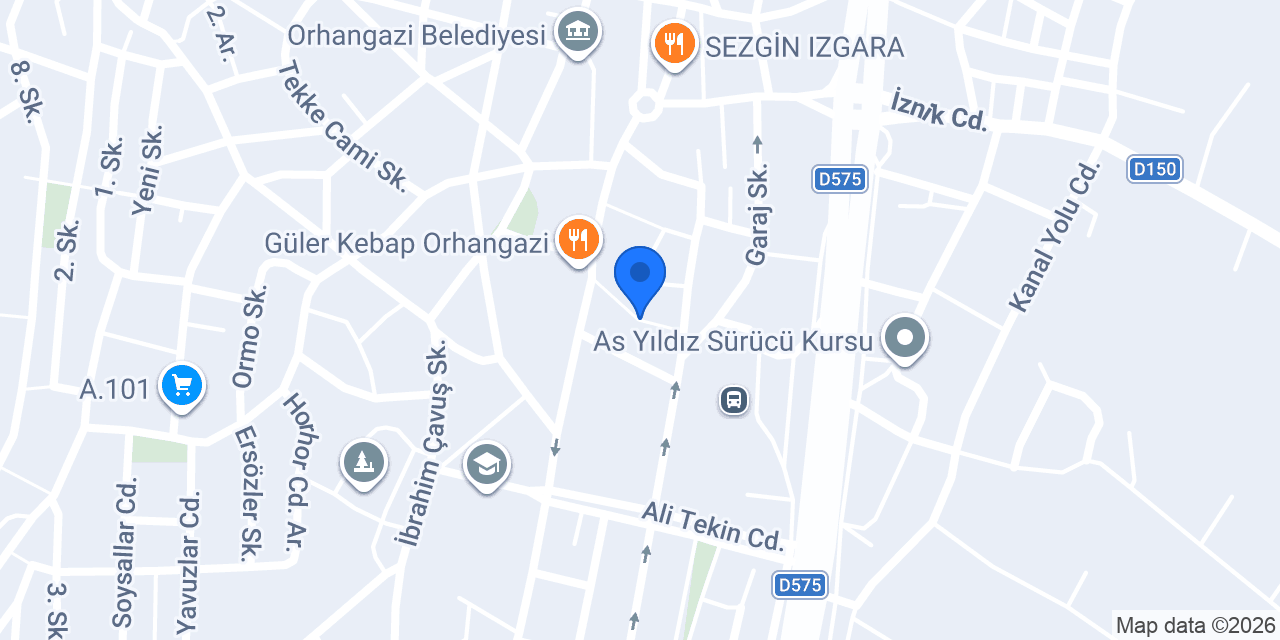 Gökçağ Matbaa konumu