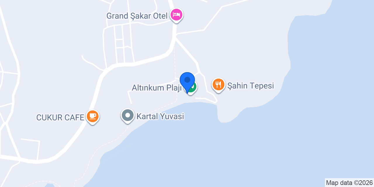 Sapphire Beach & restaurant konumu