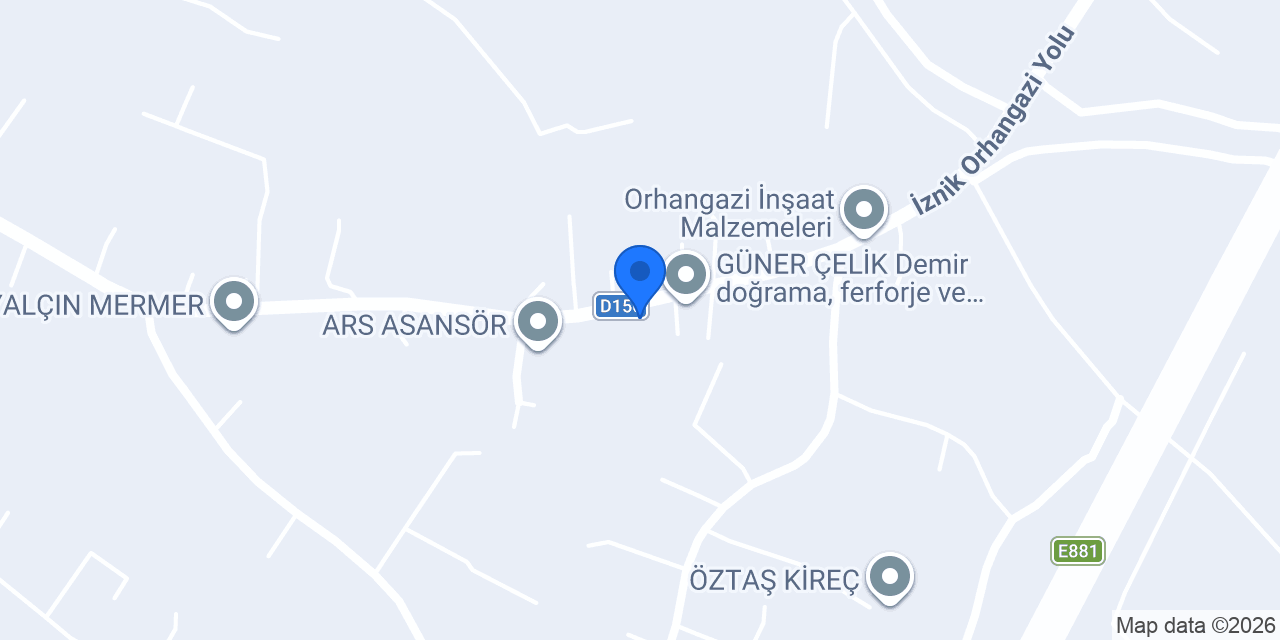 ÖZYÜREK YAPI - ÖZ METAL PROFİL - SANDVİÇ PANEL - İNŞAAT - CAM -PREFABRİK konumu