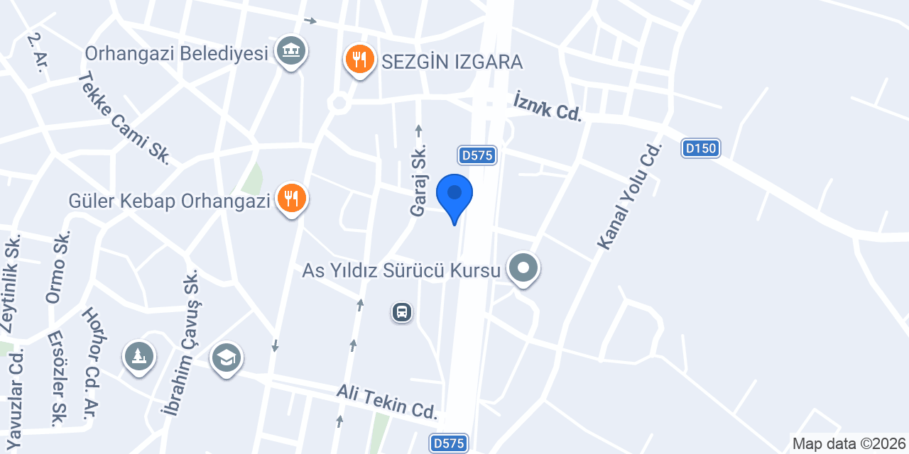 Selçuklu İnşaat konumu