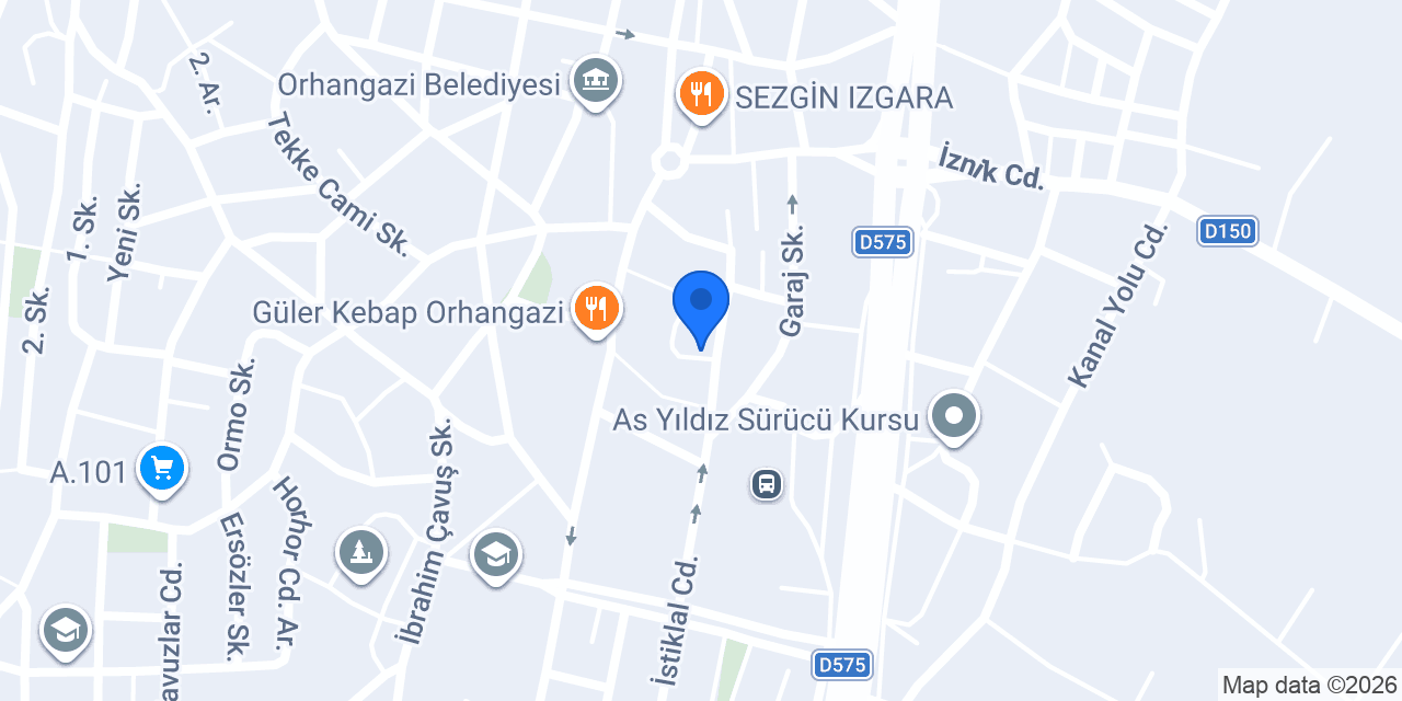 ZO-G Mimarlık konumu