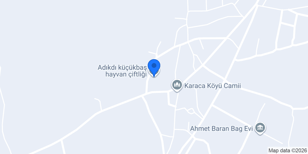 Adıkdı küçükbaş hayvan çiftliği konumu