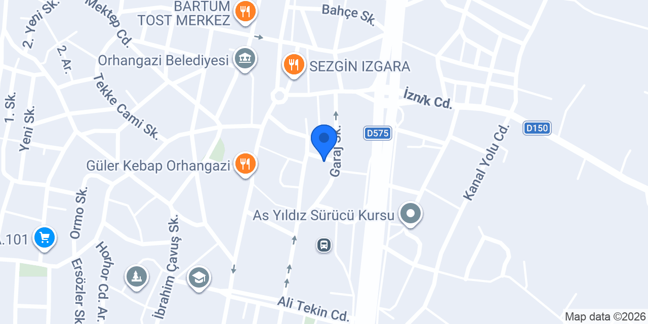 Anadolu burger ve çorba evi konumu