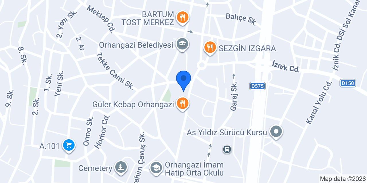 SIRAÇ OTEL konumu