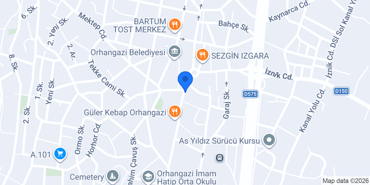 KRAL DÖNER konumu