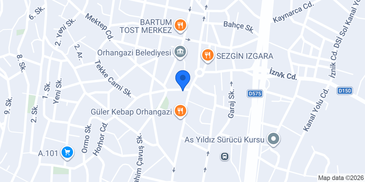 Karadeniz Pide Salonu konumu