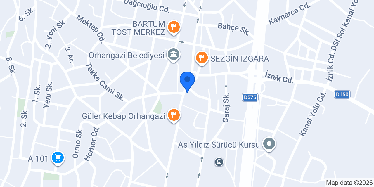 İNCİR CAFE & RESTAURANT konumu