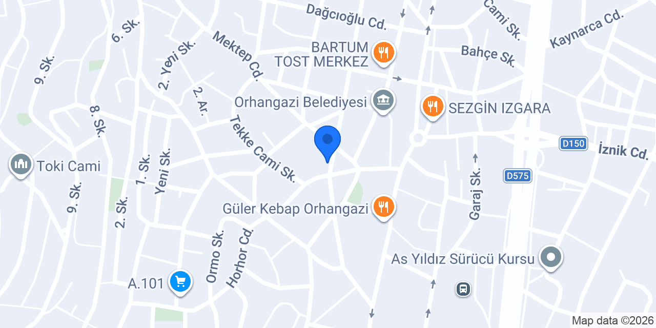 Reçberler Halı Mobilya konumu