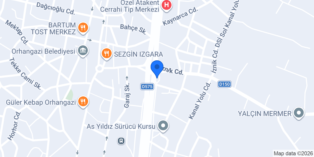 Bursa Reklam konumu
