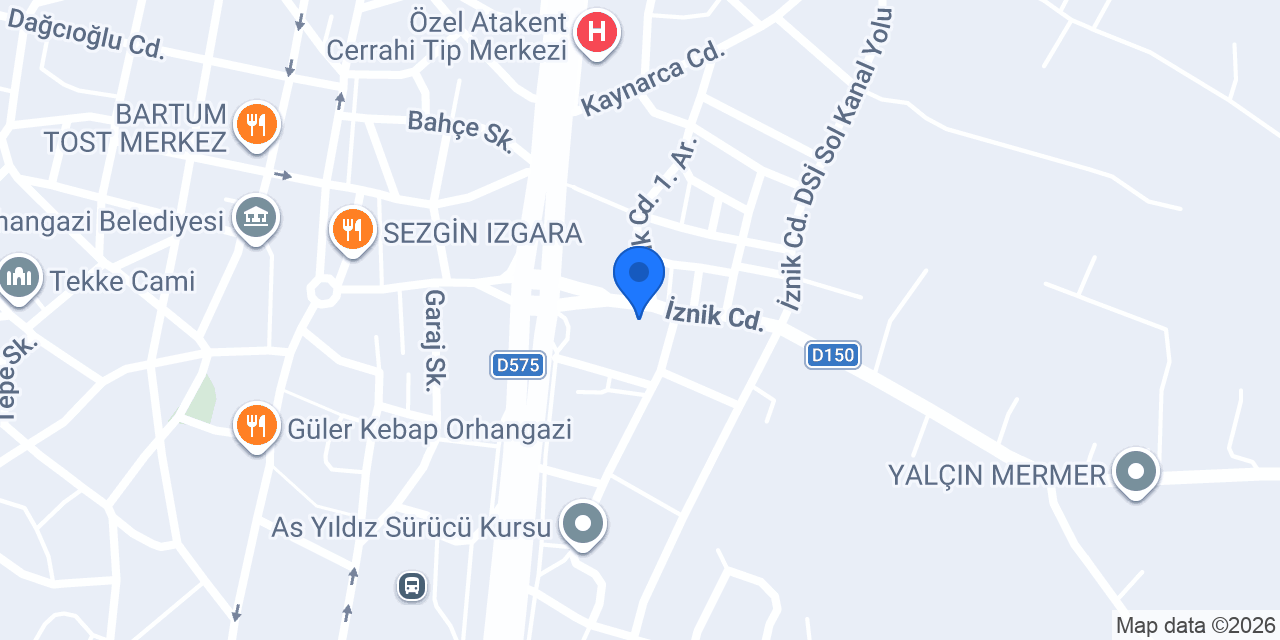 Acar Yem / Gıda konumu