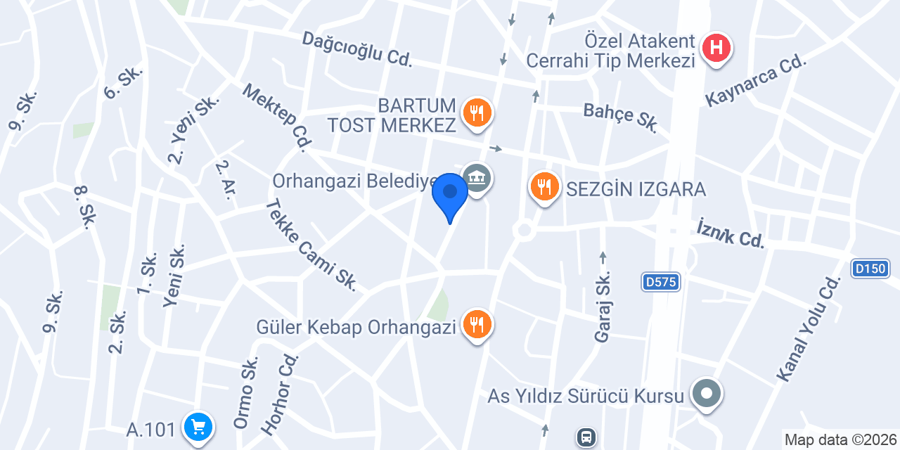 Nur Yün konumu