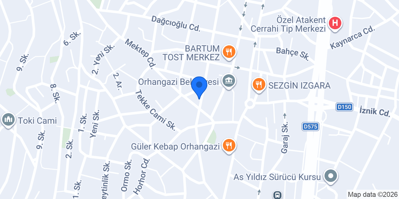 Fiona Çiçek Evi konumu