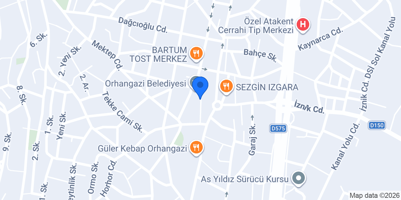İkizler Eczanesi konumu