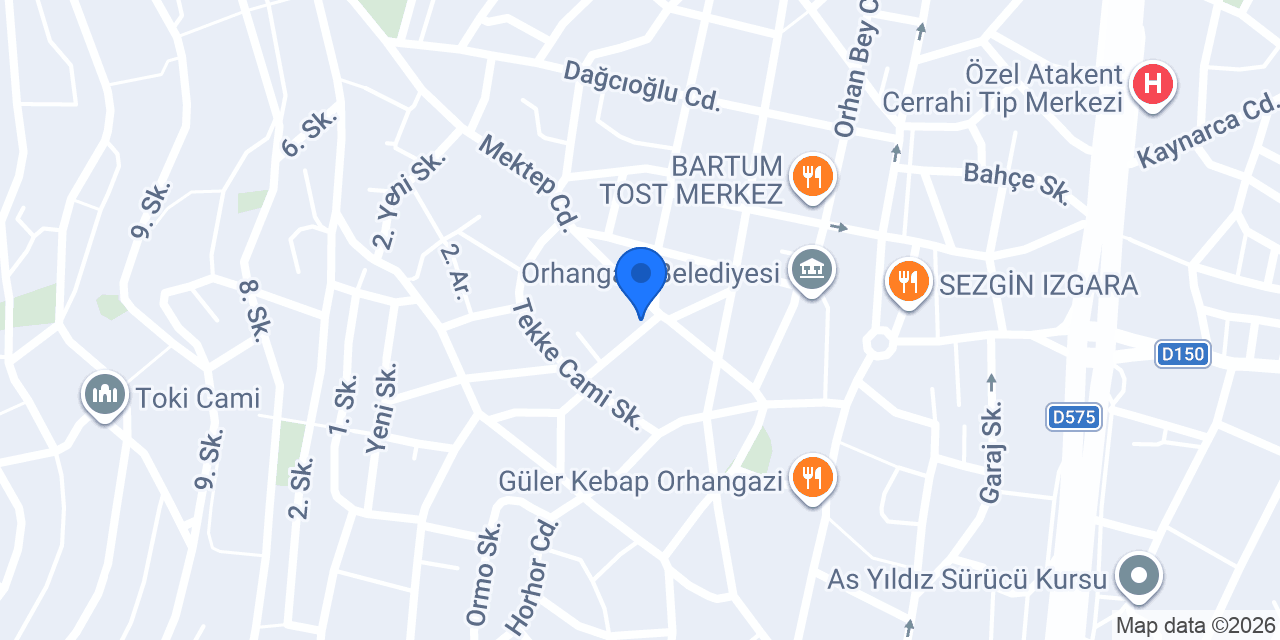 Defne bayan kuaförü konumu