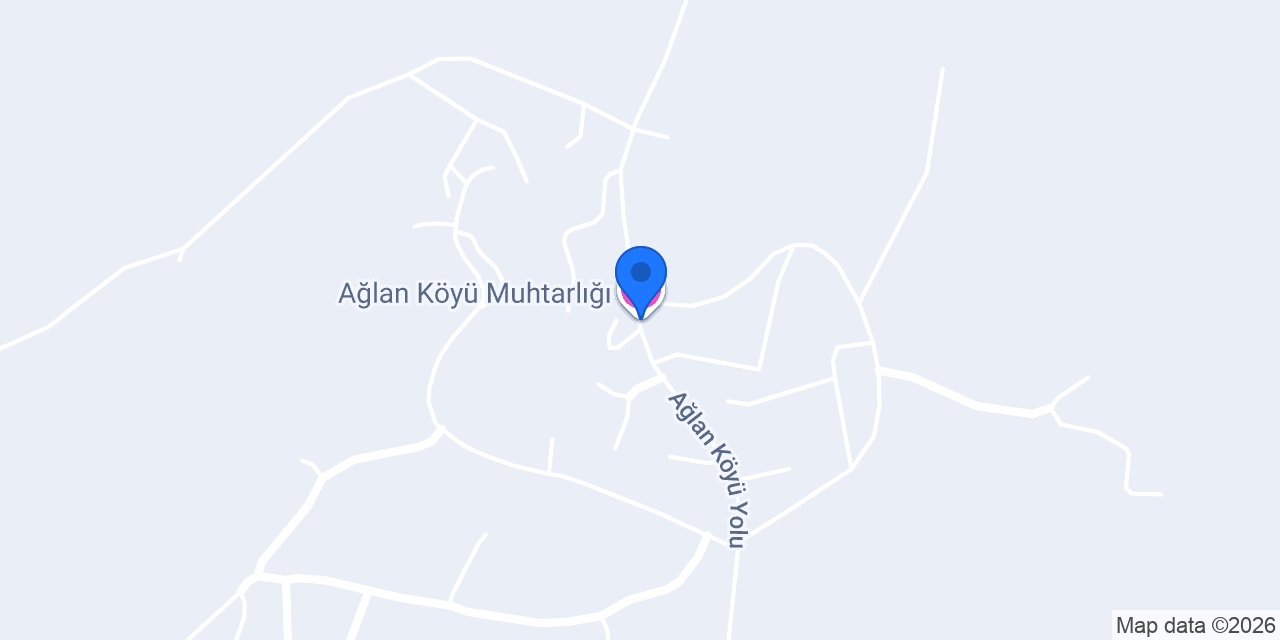 Ağlan Köyü Muhtarlığı konumu