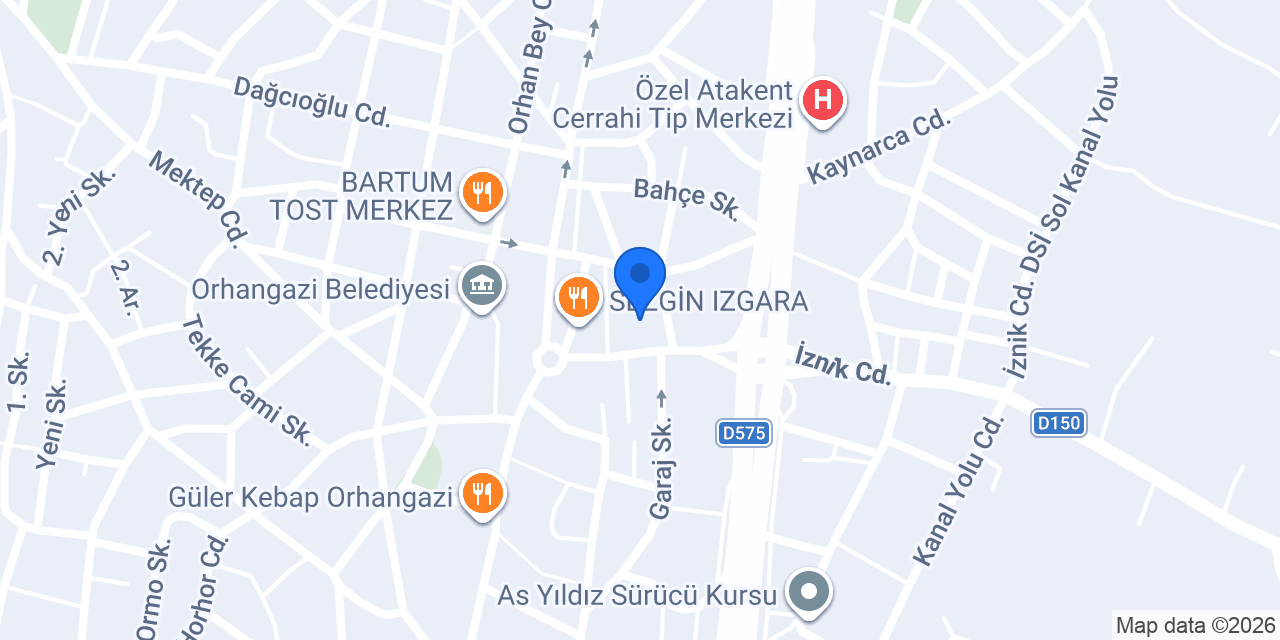 Furkan Çay Evi konumu