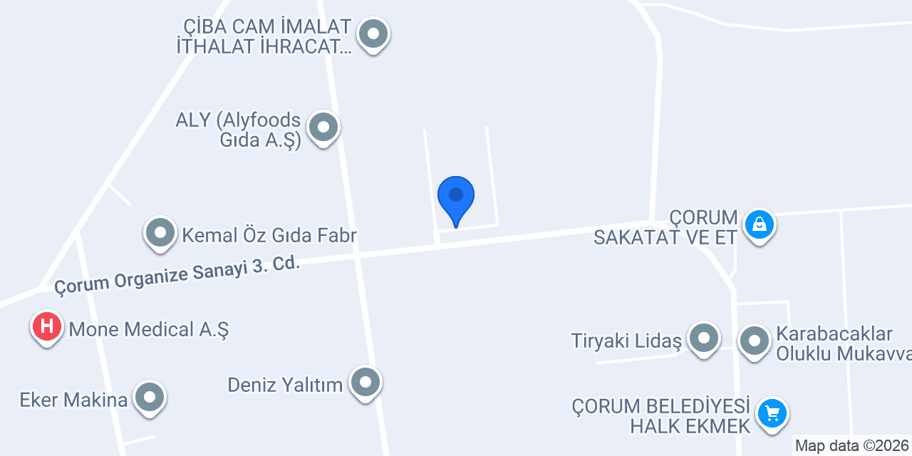 Hitit Makina San.ve Tic.ltd.şti. konumu