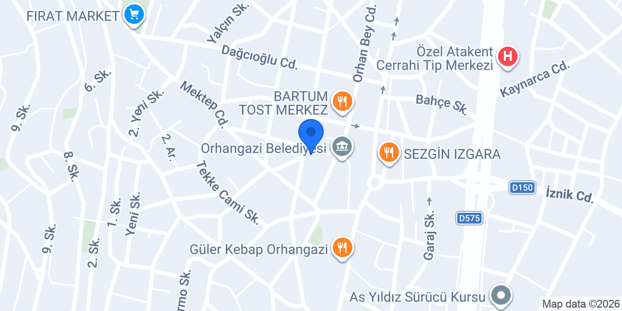 ATEŞ HUKUK BÜROSU konumu