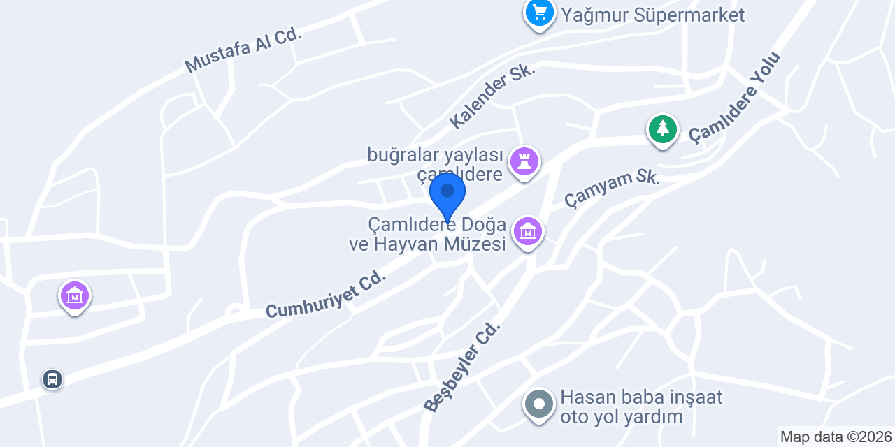 Halkbank Çamlıdere Uydu Şubesi konumu