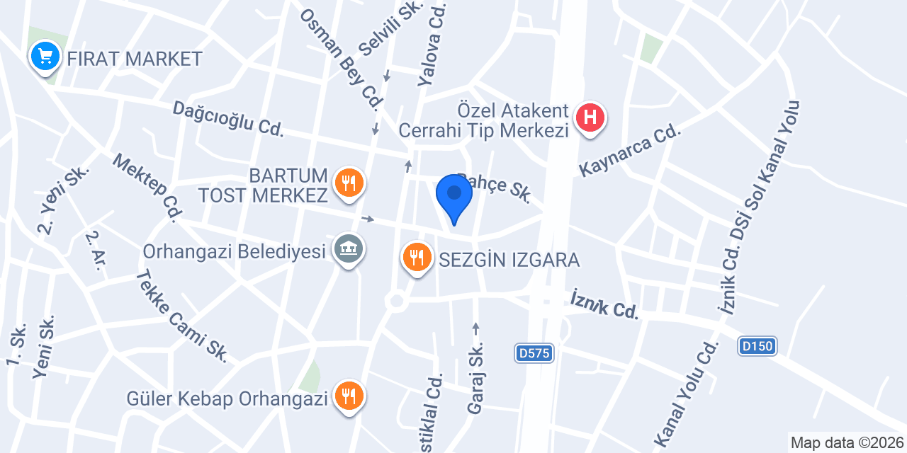 Bursa Kebapçısı konumu