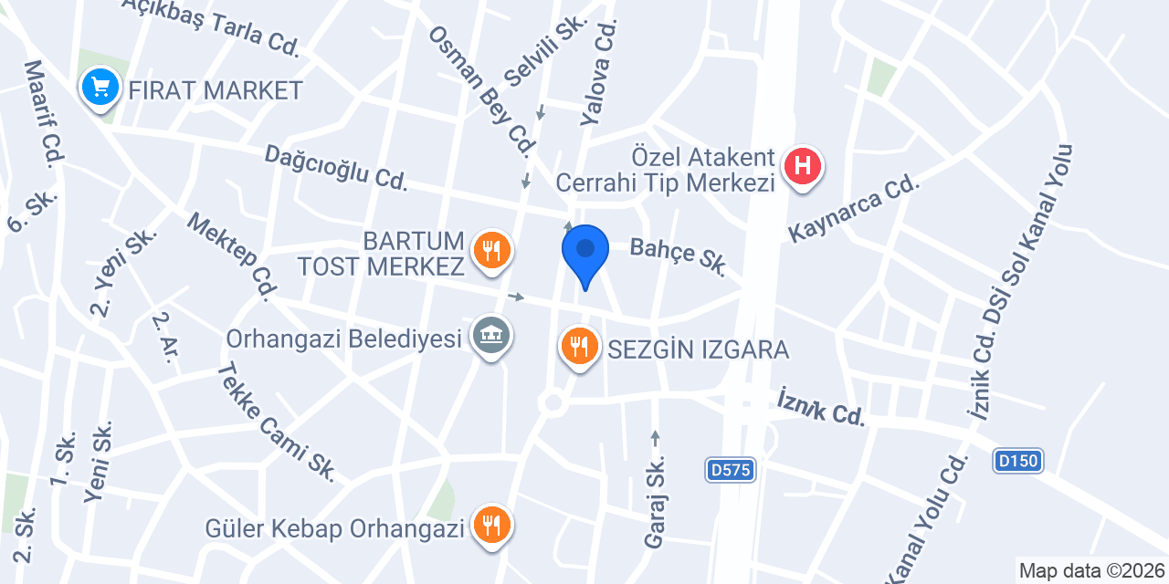 Papi's - Lezzetin Adı konumu
