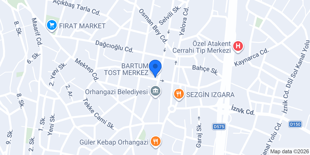SEKMEN DİŞ KLİNİĞİ konumu
