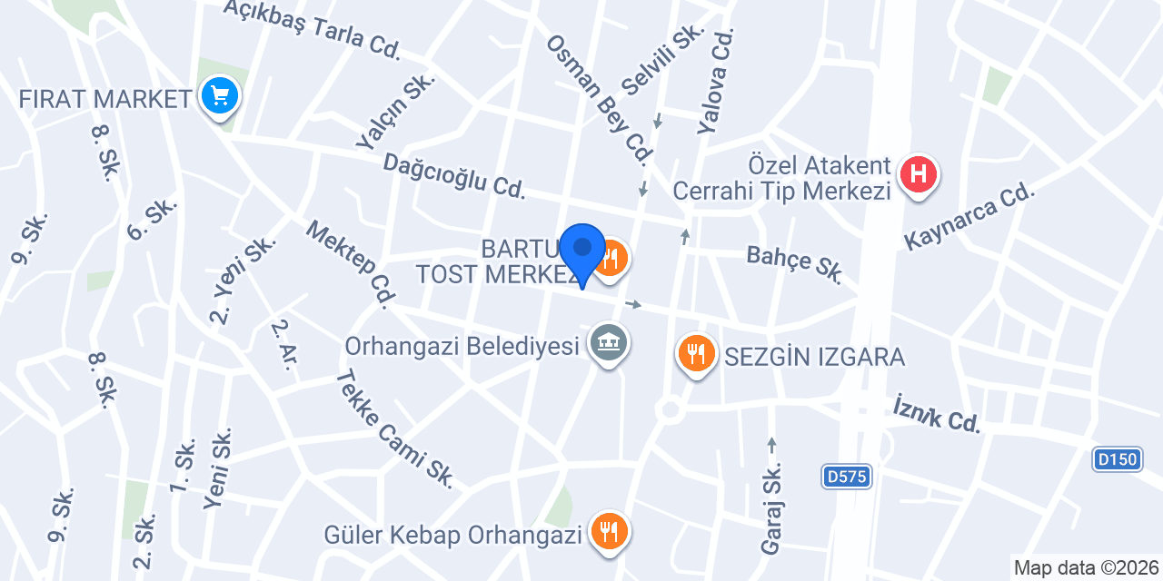 Yılmaz Eczanesi konumu