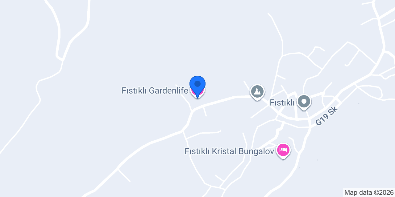 Fıstıklı Gardenlife konumu