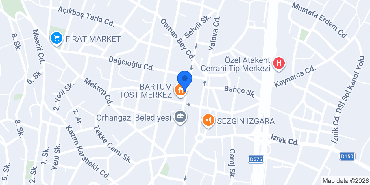 Eylül Eczanesi konumu