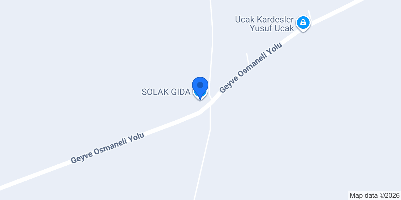 SOLAK GIDA konumu