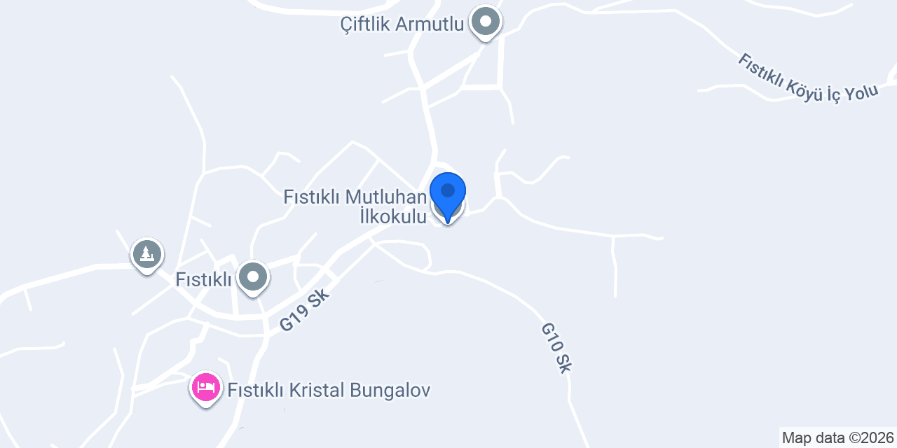 Fıstıklı Mutluhan İlkokulu konumu