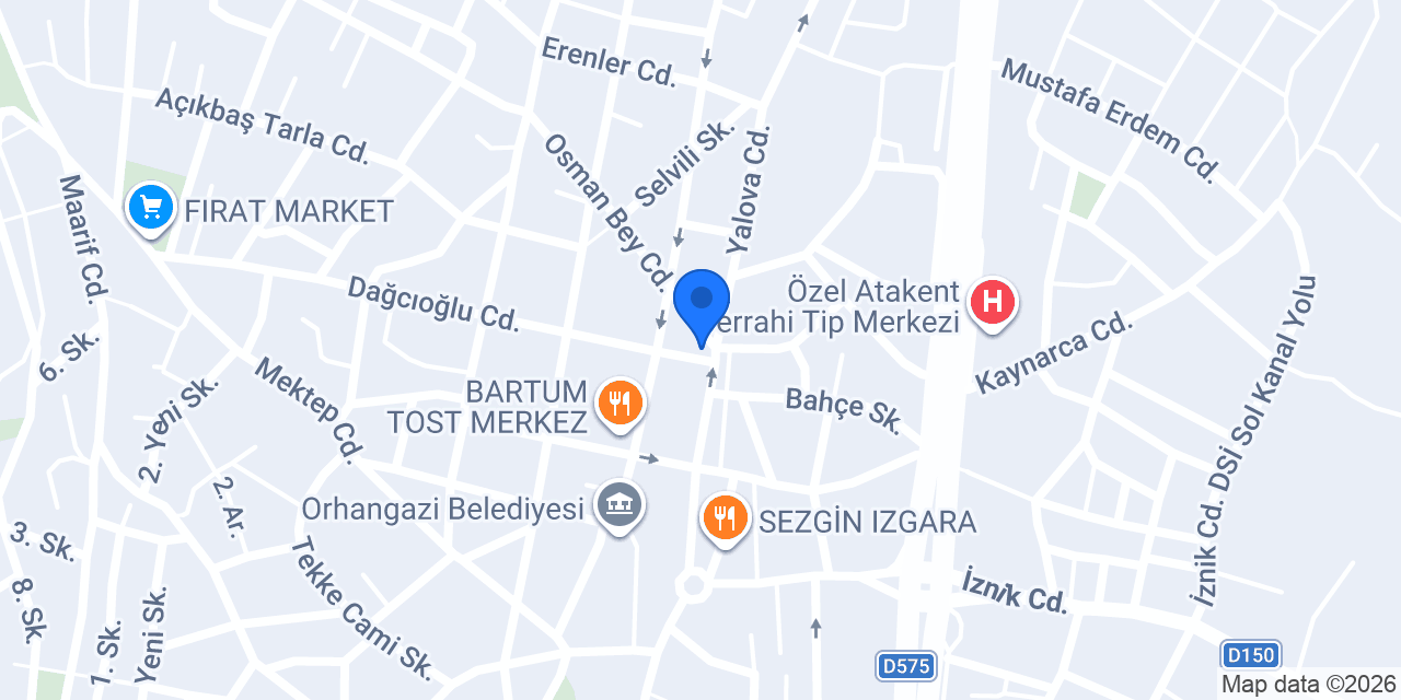 Molla Yapı ve Mimarlık konumu